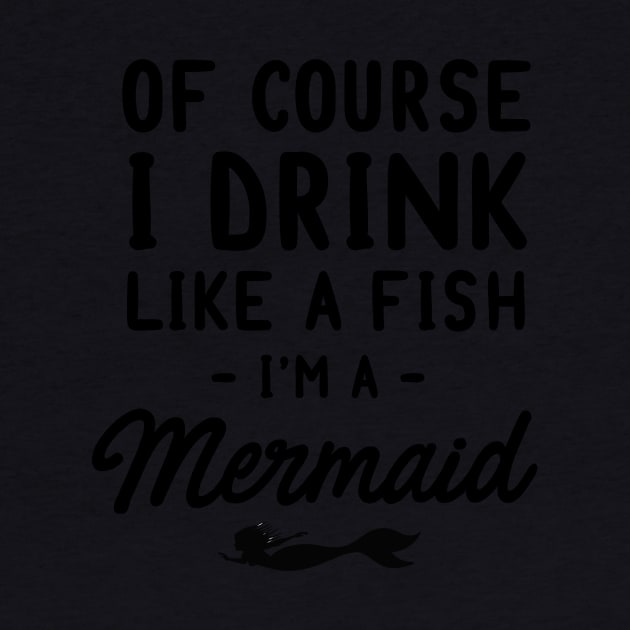 Drink like a fish mermaid by Blister